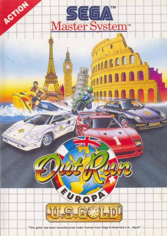 Outrun Europa (Sega Master System)