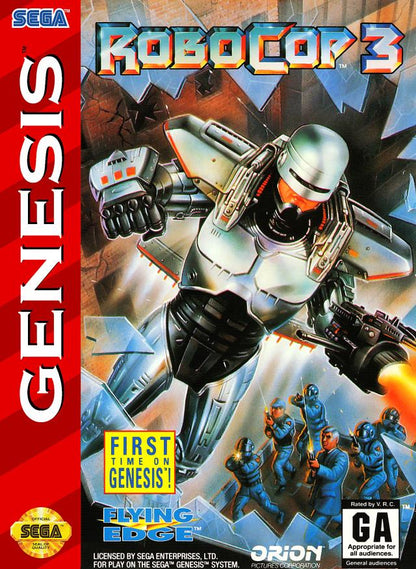J2Games.com | Robocop 3 (Sega Genesis) (Pre-Played - Game Only).