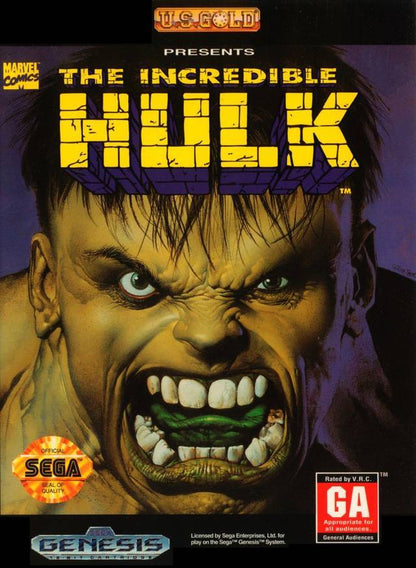 J2Games.com | The Incredible Hulk (Sega Genesis) (Pre-Played - Game Only).