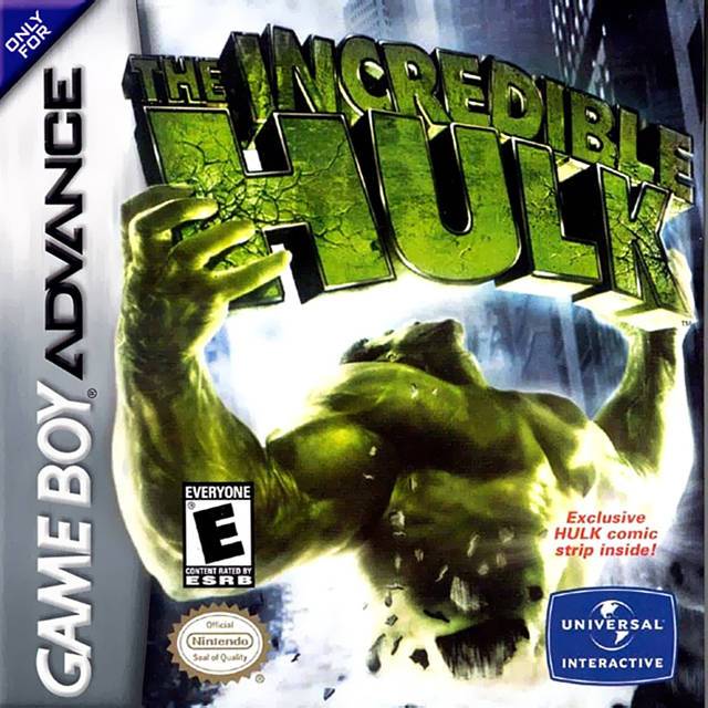 J2Games.com | The Incredible Hulk (Gameboy Advance) (Pre-Played - Game Only).
