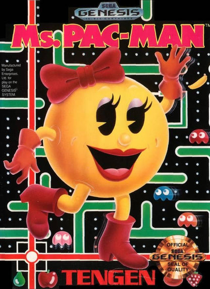 J2Games.com | Ms. Pac-Man (Sega Genesis) (Pre-Played - Game Only).
