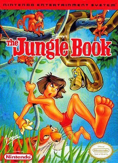 J2Games.com | The Jungle Book (Nintendo NES) (Pre-Played).