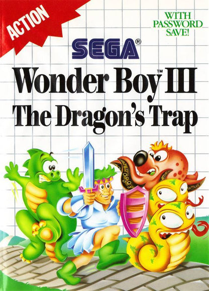 J2Games.com | Wonder Boy III the Dragon's Trap (Sega Master System) (Pre-Played - Game Only).