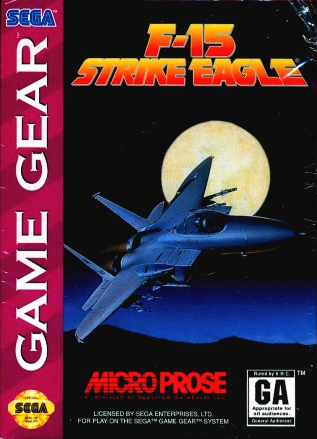 F-15 Strike Eagle (Sega Game Gear)