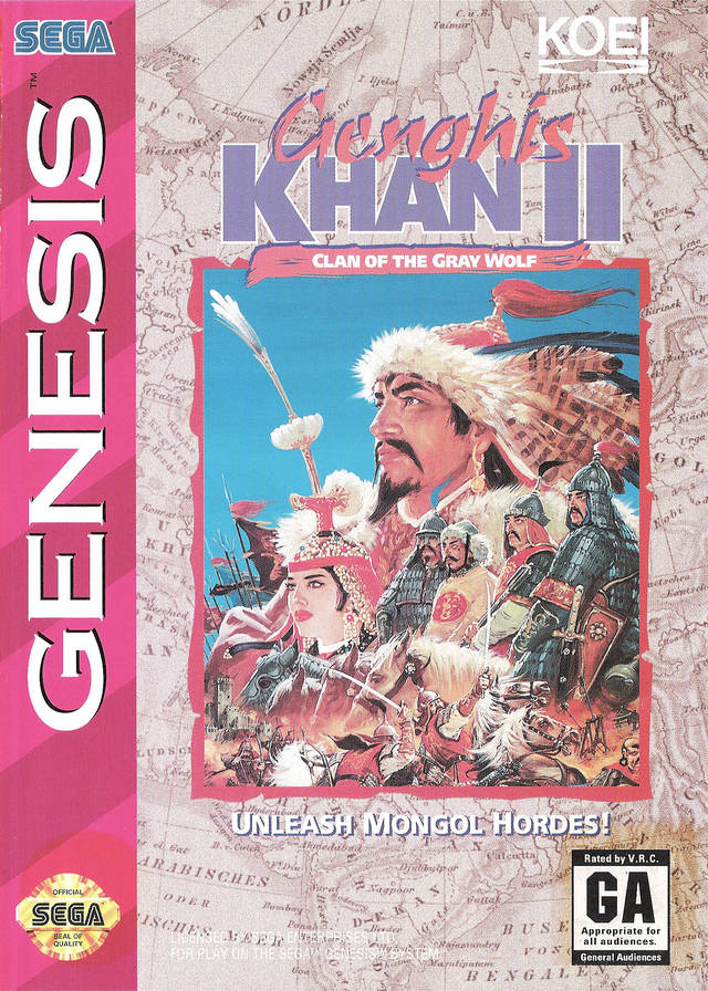 Genghis Khan II: Clan of the Gray Wolf (Sega Genesis)