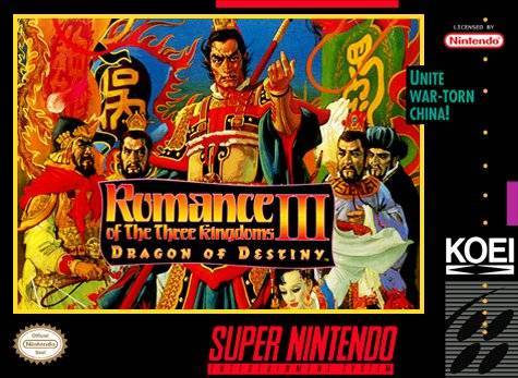 J2Games.com | Romance of the Three Kingdoms III Dragon of Destiny (Super Nintendo) (Pre-Played - Game Only).