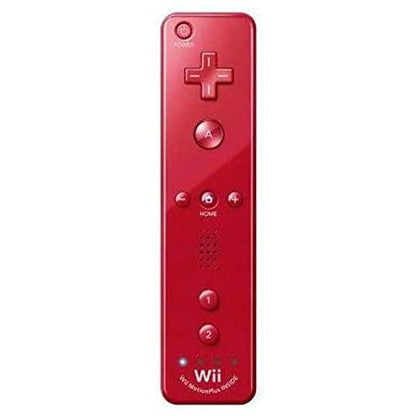 J2Games.com | Red Wii Remote Controller Plus (Pre-Played - Accessory).
