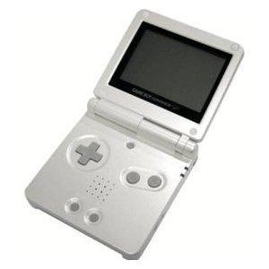 J2Games.com | Pearl White Gameboy Advance SP  (Gameboy Advance) (Pre-Played - Game Only).