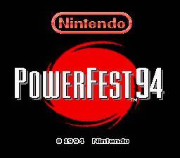Nintendo Powerfest 1994 (Super Nintendo)