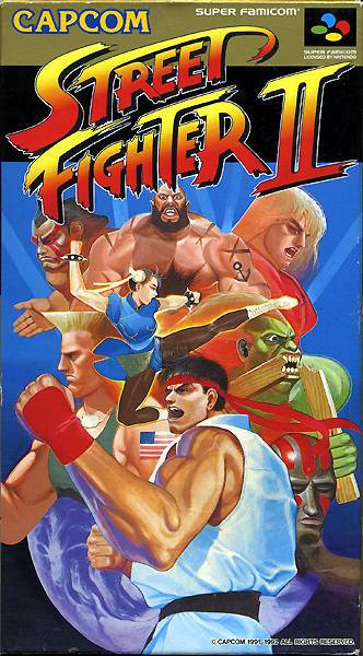 J2Games.com | Street Fighter II [Japan Import] (Super Famicom) (Pre-Played - CIB - Good).