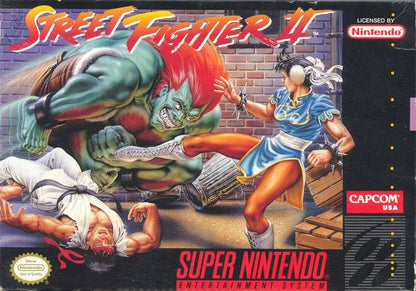 J2Games.com | Street Fighter II (Super Nintendo) (Pre-Played - Game Only).