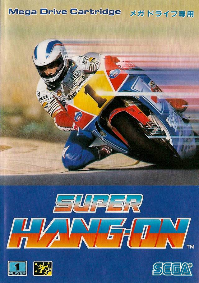 J2Games.com | Super Hang-On (Reproduction) (Sega Genesis) (Pre-Played - Game Only).