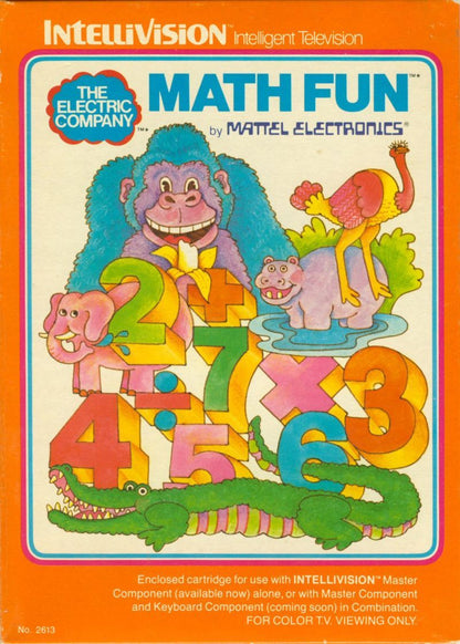 J2Games.com | Math Fun (Intellivision) (Pre-Played - Game Only).