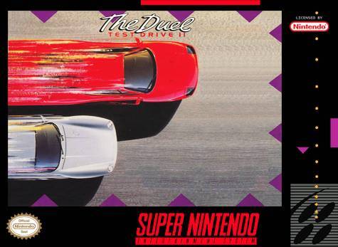 J2Games.com | The Duel Test Drive II (Super Nintendo) (Pre-Played - Game Only).