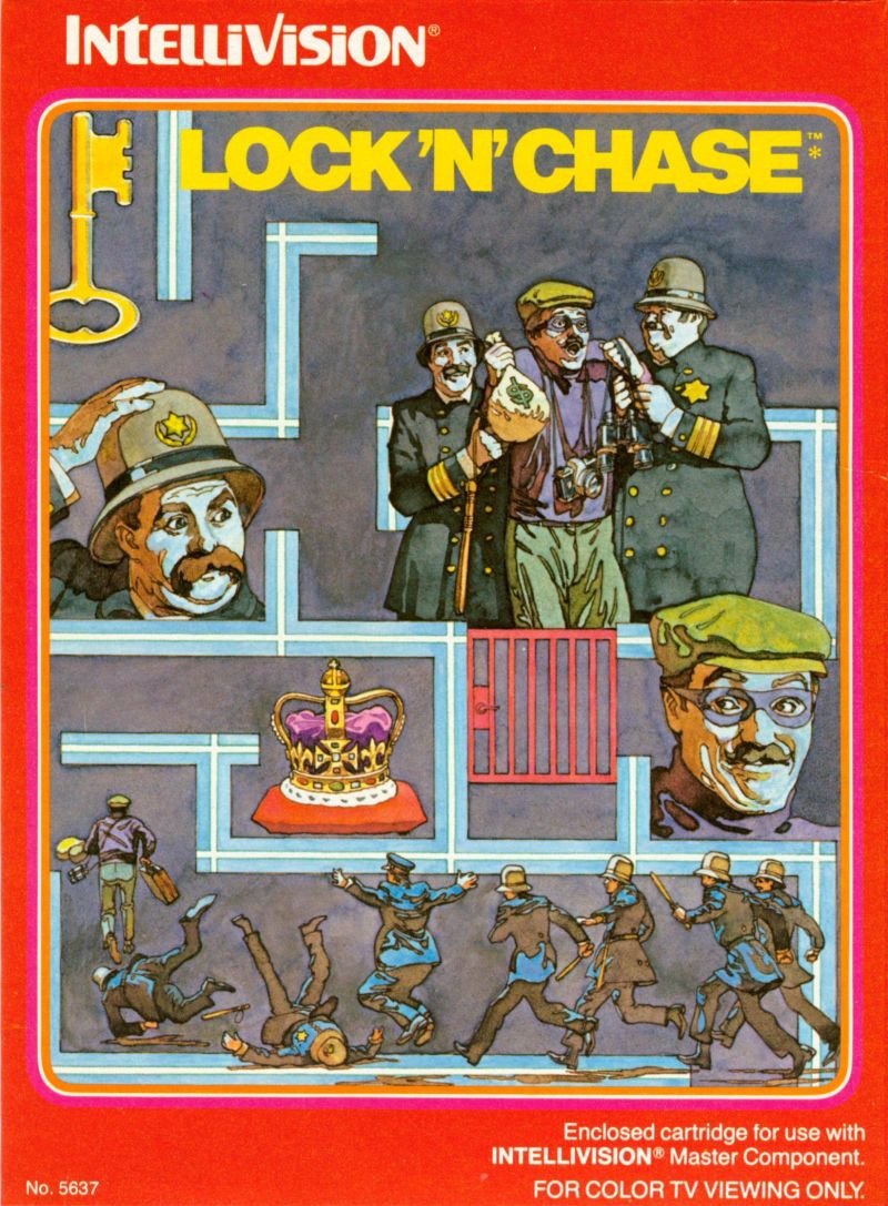 J2Games.com | Lock 'N Chase (Intellivision) (Pre-Played - Game Only).