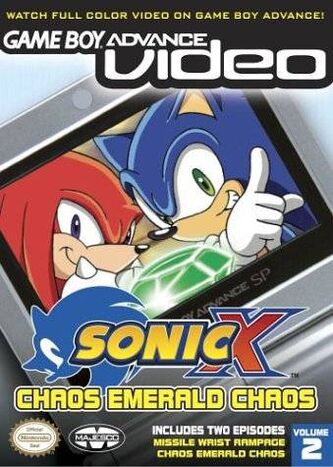 Game Boy Advance Video: Sonic X - Volume 2 (Gameboy Advance)