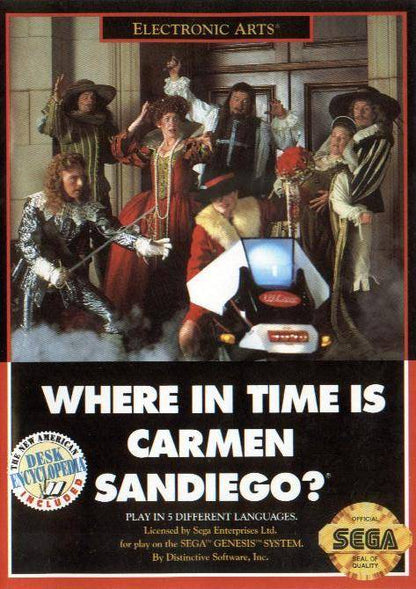 Where in Time is Carmen Sandiego (Sega Genesis)