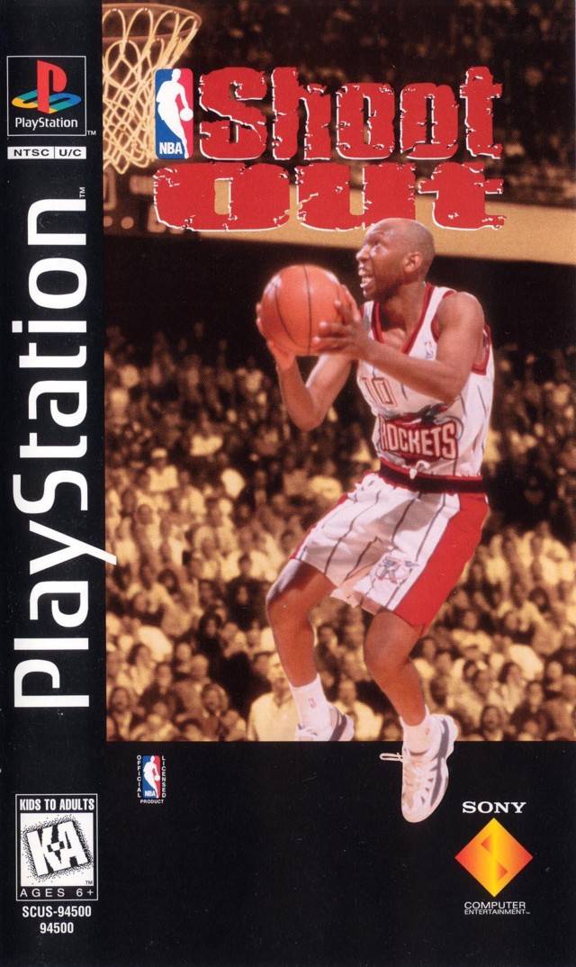 Caja larga NBA Shoot Out (Playstation)