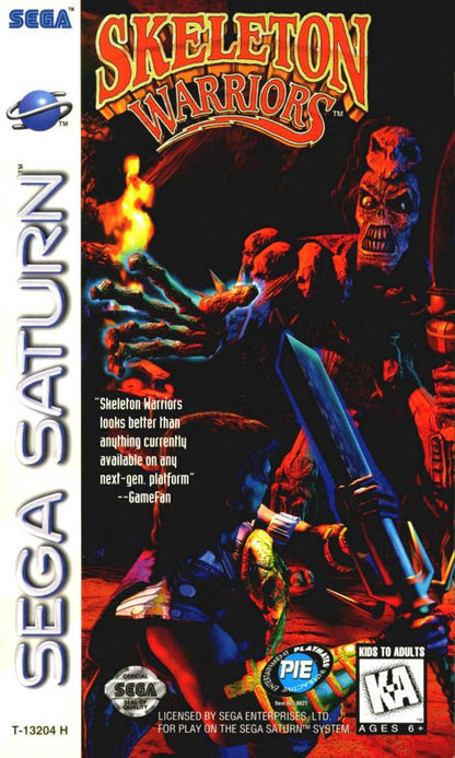 J2Games.com | Skeleton Warriors (Sega Saturn) (Pre-Played - CIB - Good).
