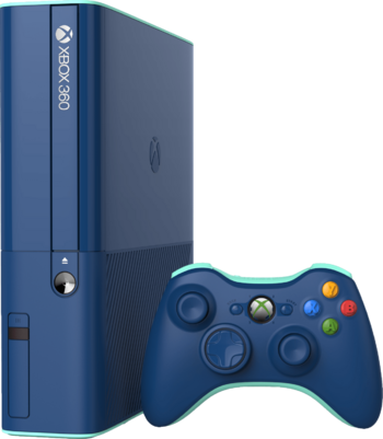 Xbox 360 E Special Edition Blue Call of Duty 320gb Console (Xbox 360)