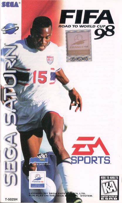 FIFA: Road to World Cup 98 (Sega Saturn)