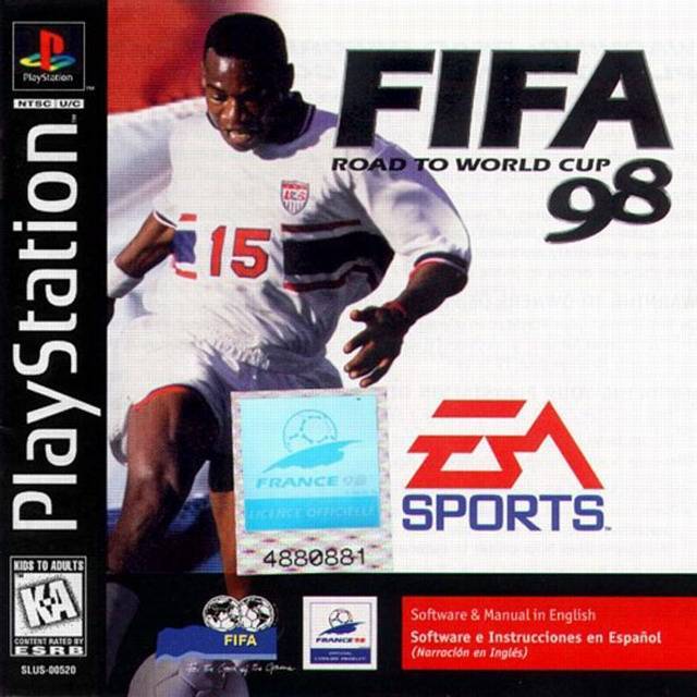J2Games.com | FIFA Road to World Cup 98 (Playstation) (Complete - Good).