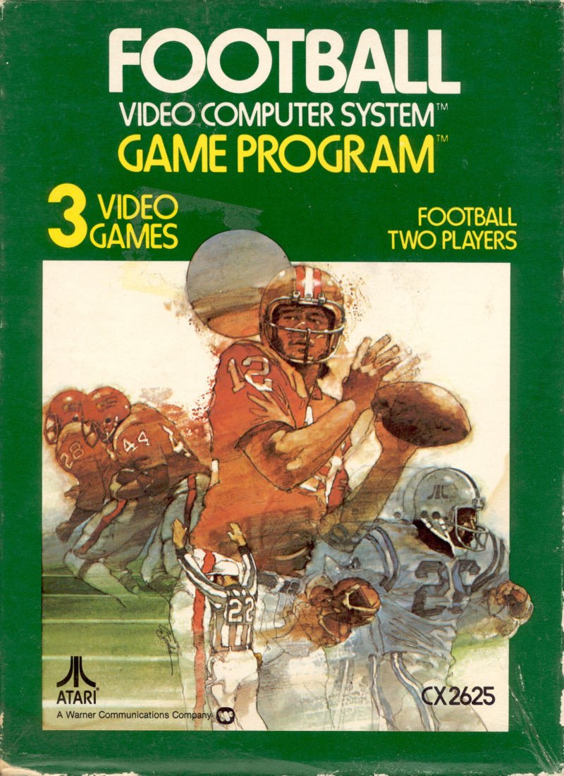 J2Games.com | Football (Atari 2600) (Pre-Played - Game Only).