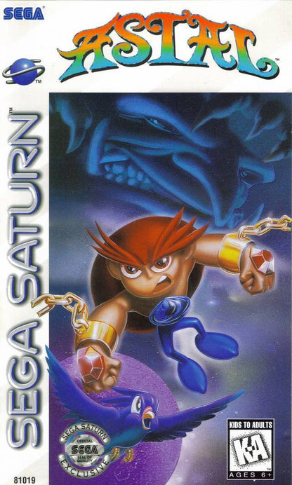 J2Games.com | Astal (Sega Saturn) (Pre-Played - CIB - Good).