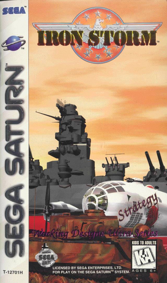 J2Games.com | Iron Storm (Sega Saturn) (Pre-Played - CIB - Good).