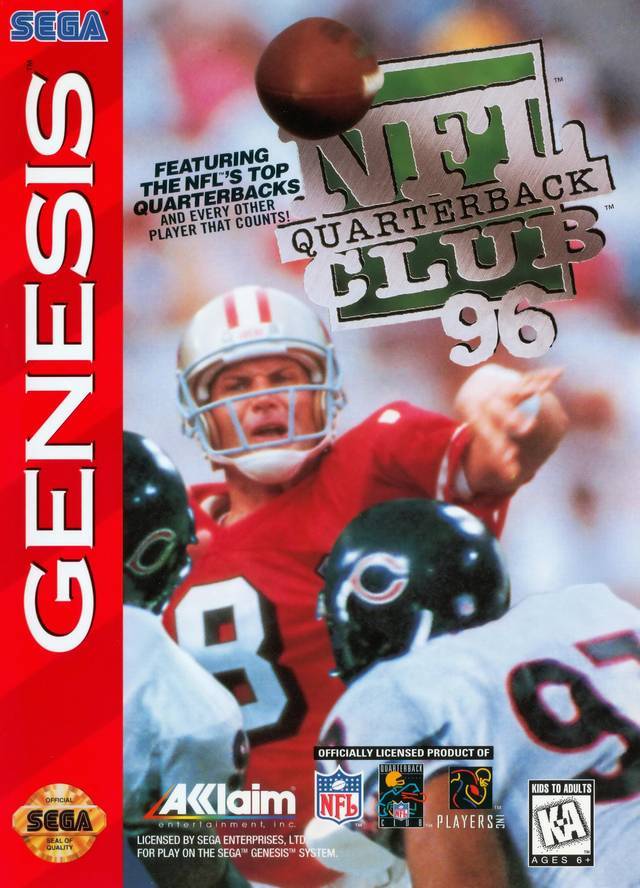 J2Games.com | NFL Quarterback Club 96 (Sega Genesis) (Uglies).