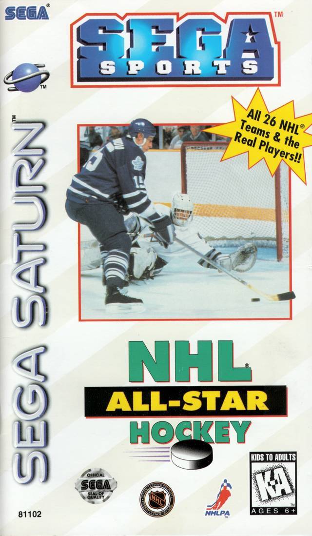 J2Games.com | NHL All-Star Hockey (Sega Saturn) (Pre-Played - Game Only).