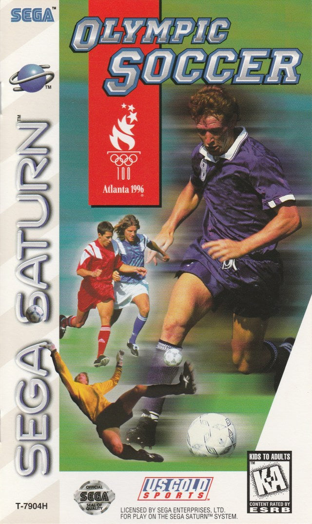 Fútbol Olímpico: Atlanta 1996 (Sega Saturn)