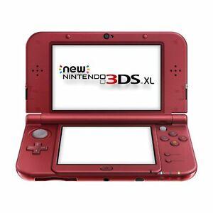 J2Games.com | New  3DS XL System Red (Nintendo 3DS) (Pre-Played - System).