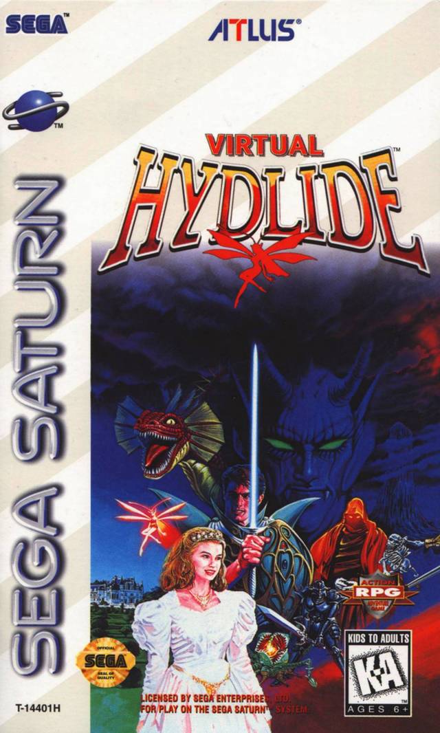 J2Games.com | Virtual Hydlide (Sega Saturn) (Pre-Played - Game Only).