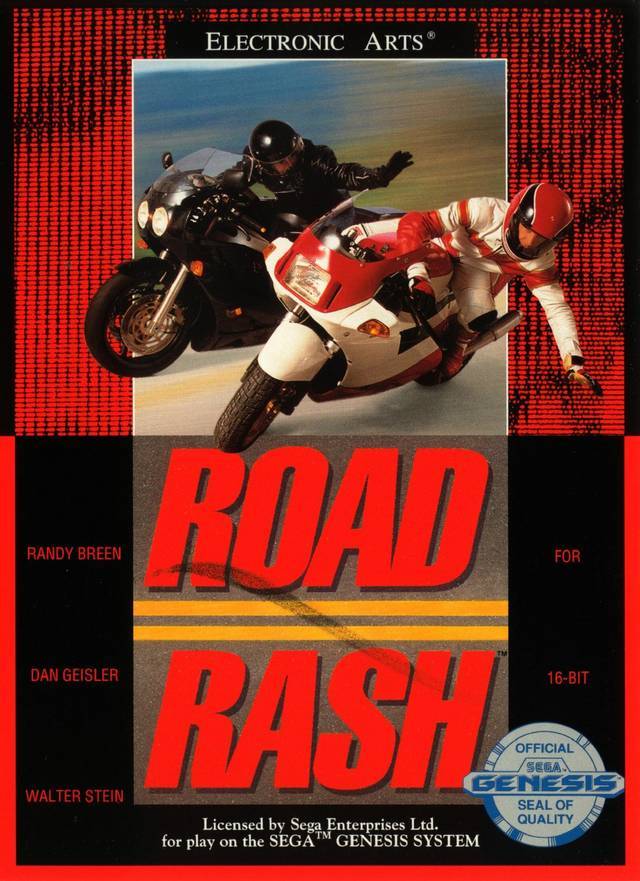 J2Games.com | Road Rash (Sega Genesis) (Pre-Played - Game Only).