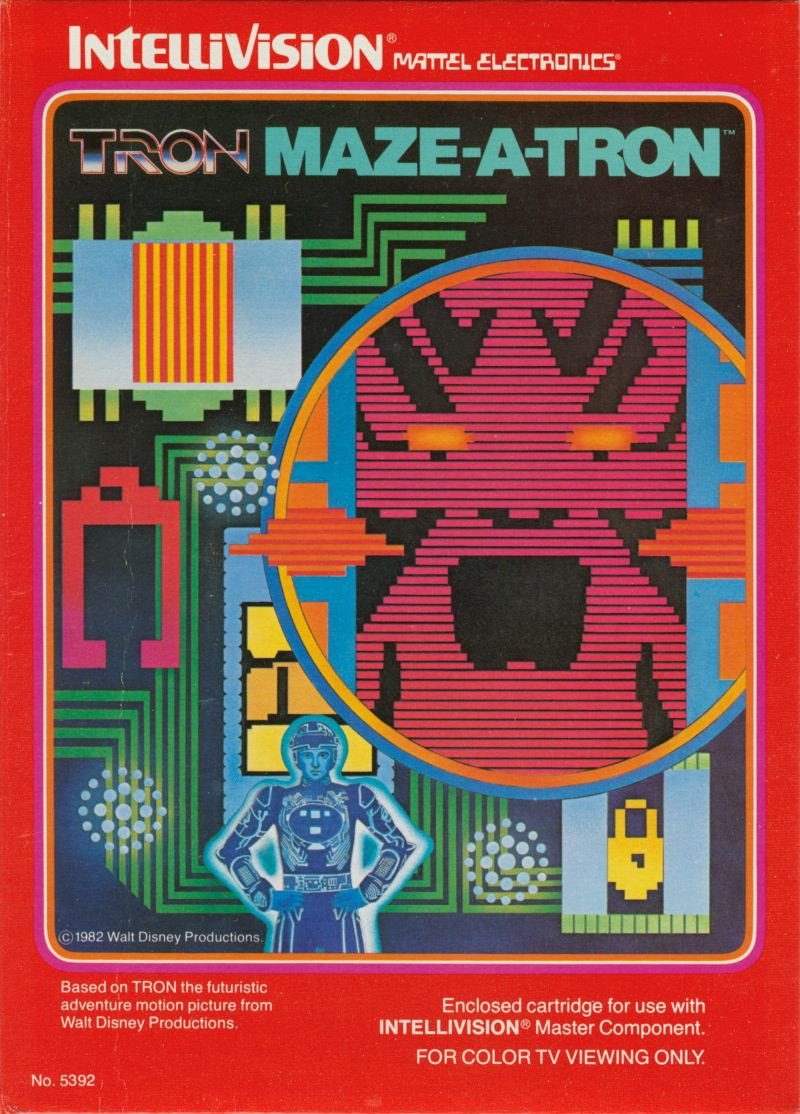 J2Games.com | Tron Maze-a-Tron (Intellivision) (Pre-Played - Game Only).