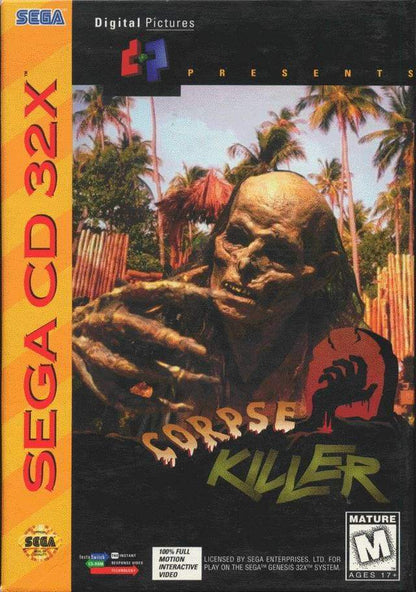 J2Games.com | Corpse Killer 32X (Sega CD) (Complete - Very Good).