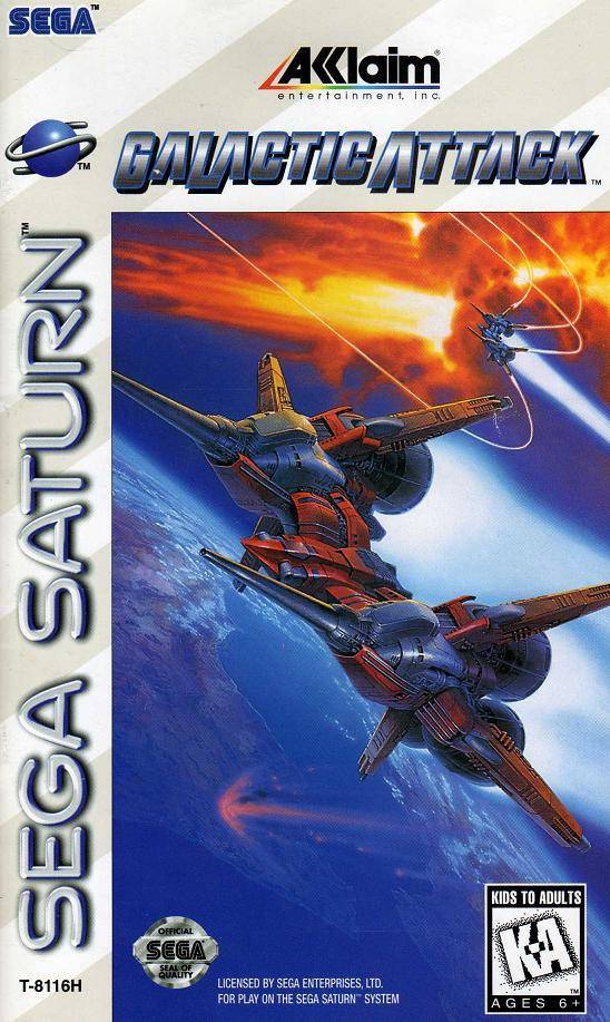 J2Games.com | Galactic Attack (Sega Saturn) (Pre-Played - CIB - Good).