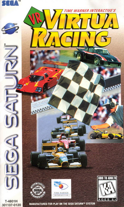 VR Virtua Racing de Time Warner Interactive (Sega Saturn)