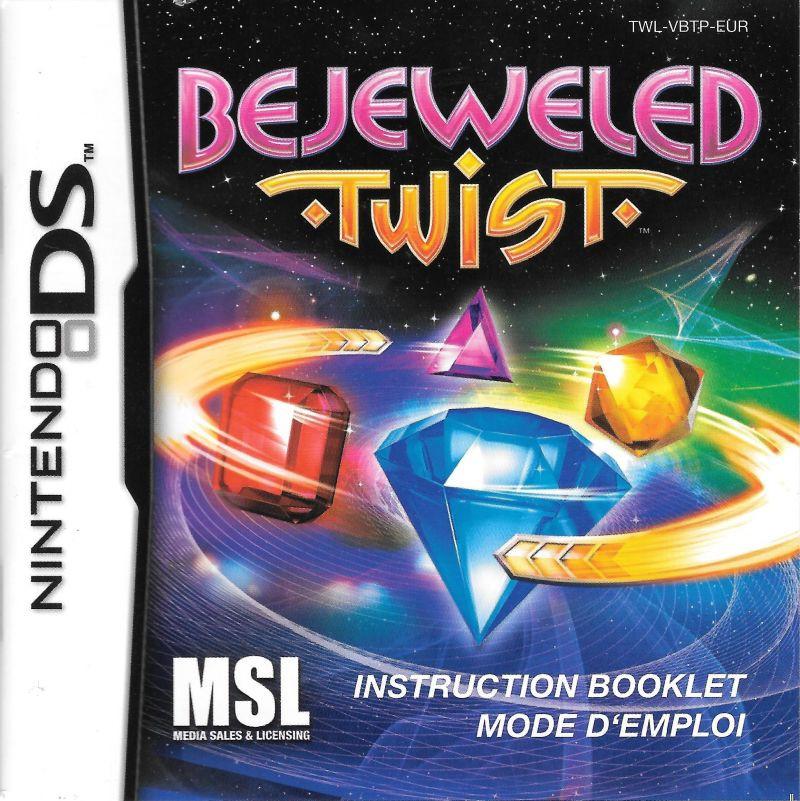 J2Games.com | Bejeweled Twist (Nintendo DS) (Pre-Played - Game Only).