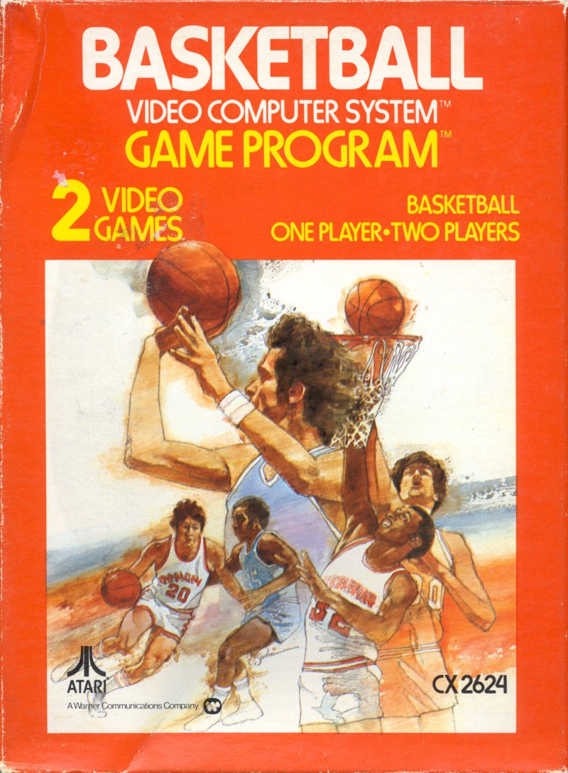 J2Games.com | Basketball (Atari 2600) (Pre-Played - Game Only).