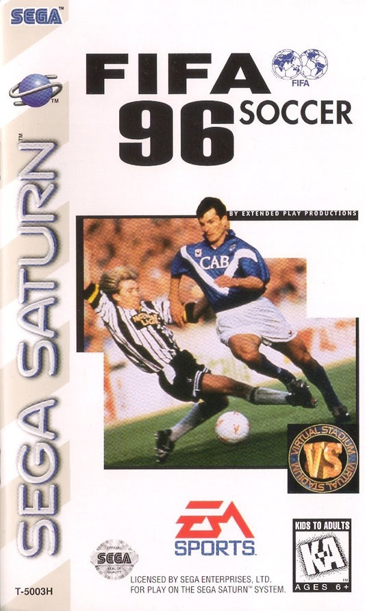 FIFA Fútbol 96 (Sega Saturn)