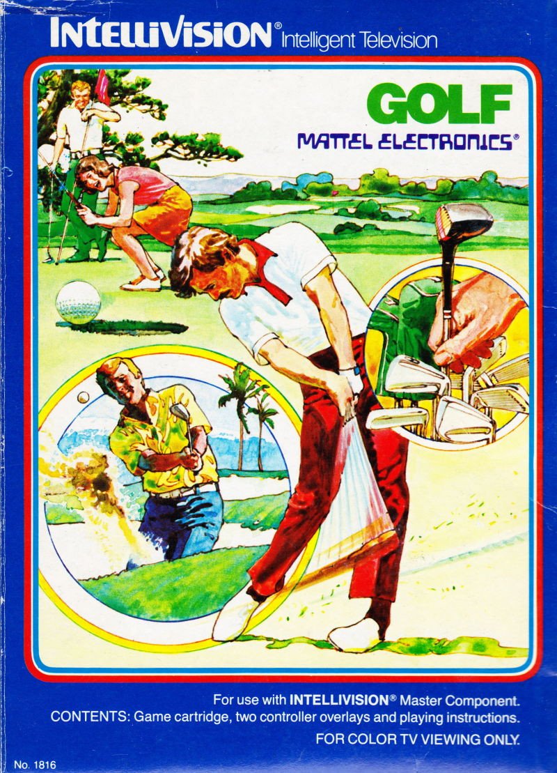 J2Games.com | Golf (Intellivision) (Pre-Played - Game Only).
