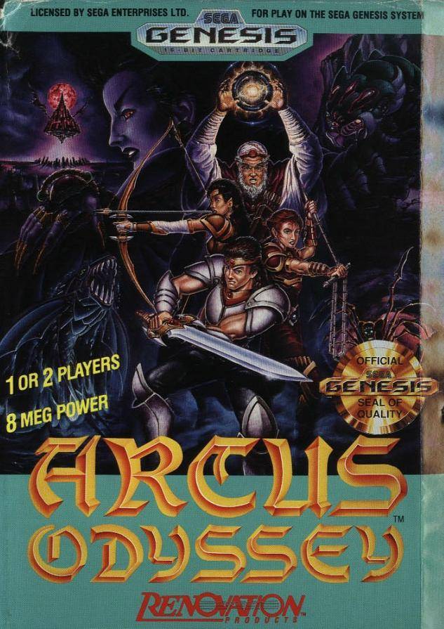 J2Games.com | Arcus Odyssey (Sega Genesis) (Pre-Played - Game Only).