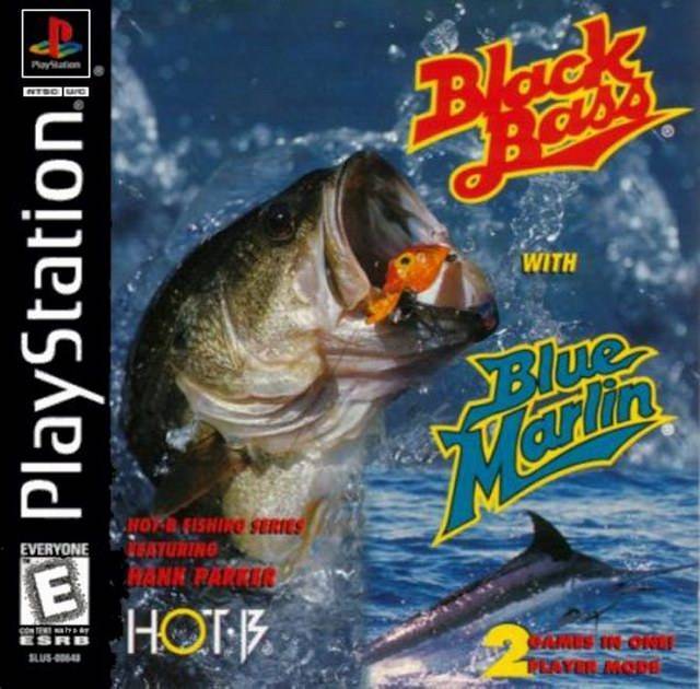 J2Games.com | Black Bass/Blue Marlin (Playstation) (Pre-Played - CIB - Good).