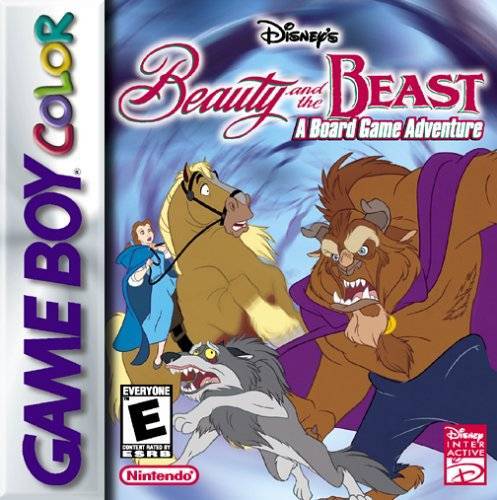 J2Games.com | Beauty and the Beast A Board Game Adventure (Gameboy Color) (Pre-Played - Game Only).