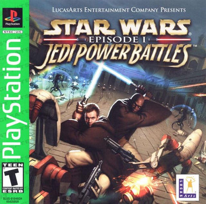 J2Games.com | Star Wars Episode I Jedi Power Battles (Greatest Hits) (Playstation) (Pre-Played).