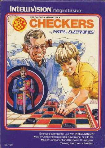 J2Games.com | Checkers (Intellivision) (Pre-Played - CIB - Good).