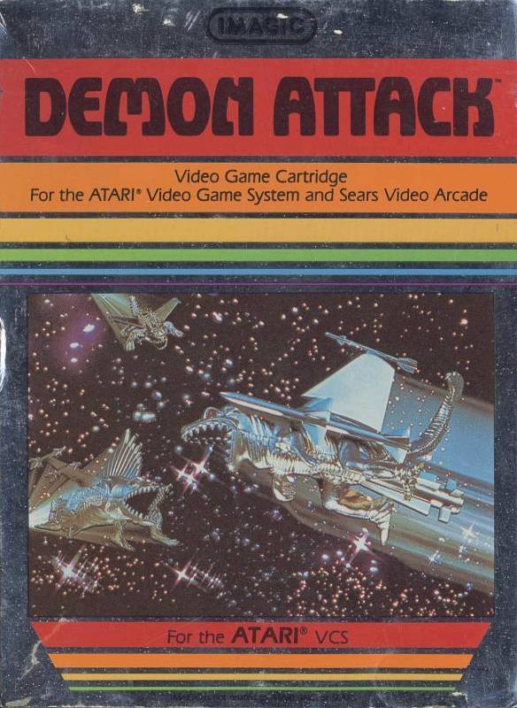 J2Games.com | Demon Attack (Atari 2600) (Pre-Played - Game Only).