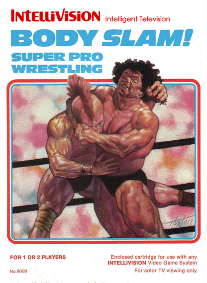 Body Slam Super Pro Wrestling (Intellivision)